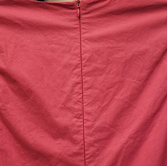 English Factory Tiered Midi Dress Pink sz Lg - Picture 5 of 8